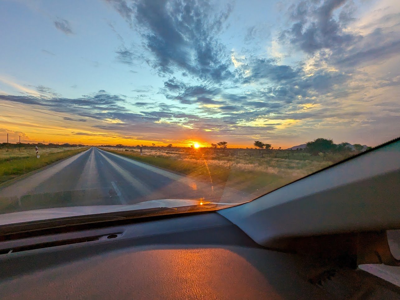 OKAVANDU Gästehaus Lage