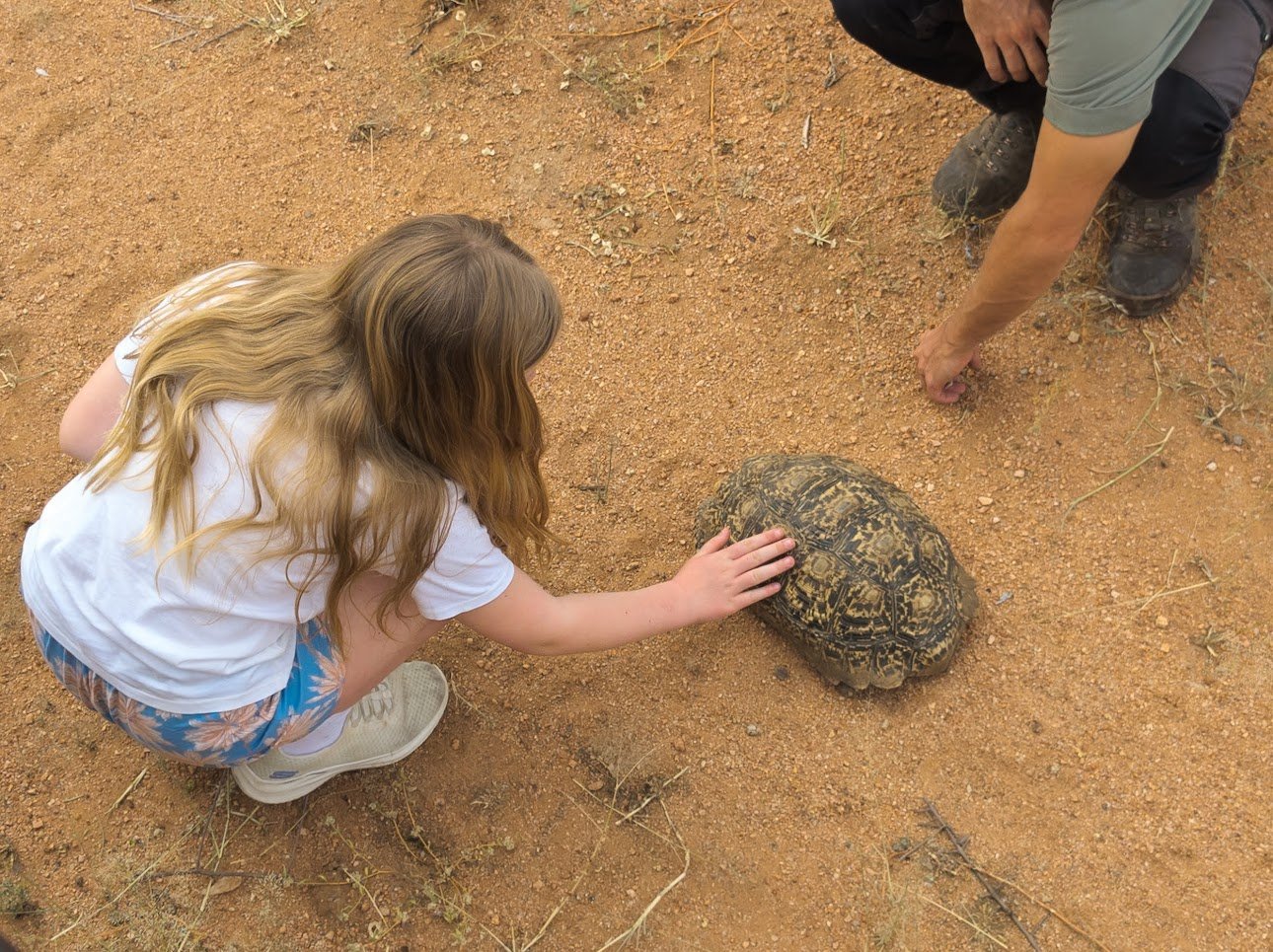 Kinder-Safari bei OKAVANDU