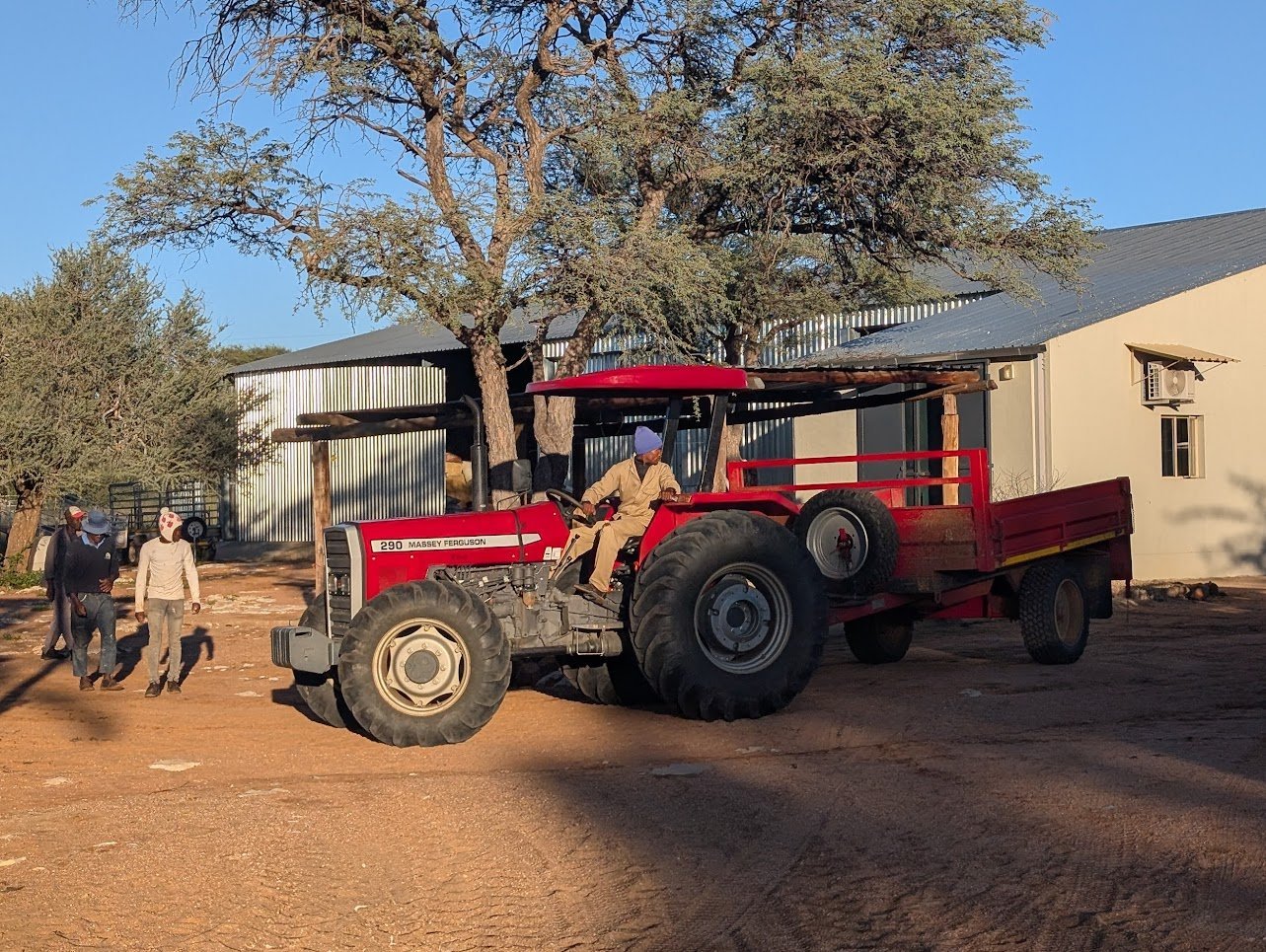 Nachhaltige Landwirtschaft auf der OKAVANDU Farm